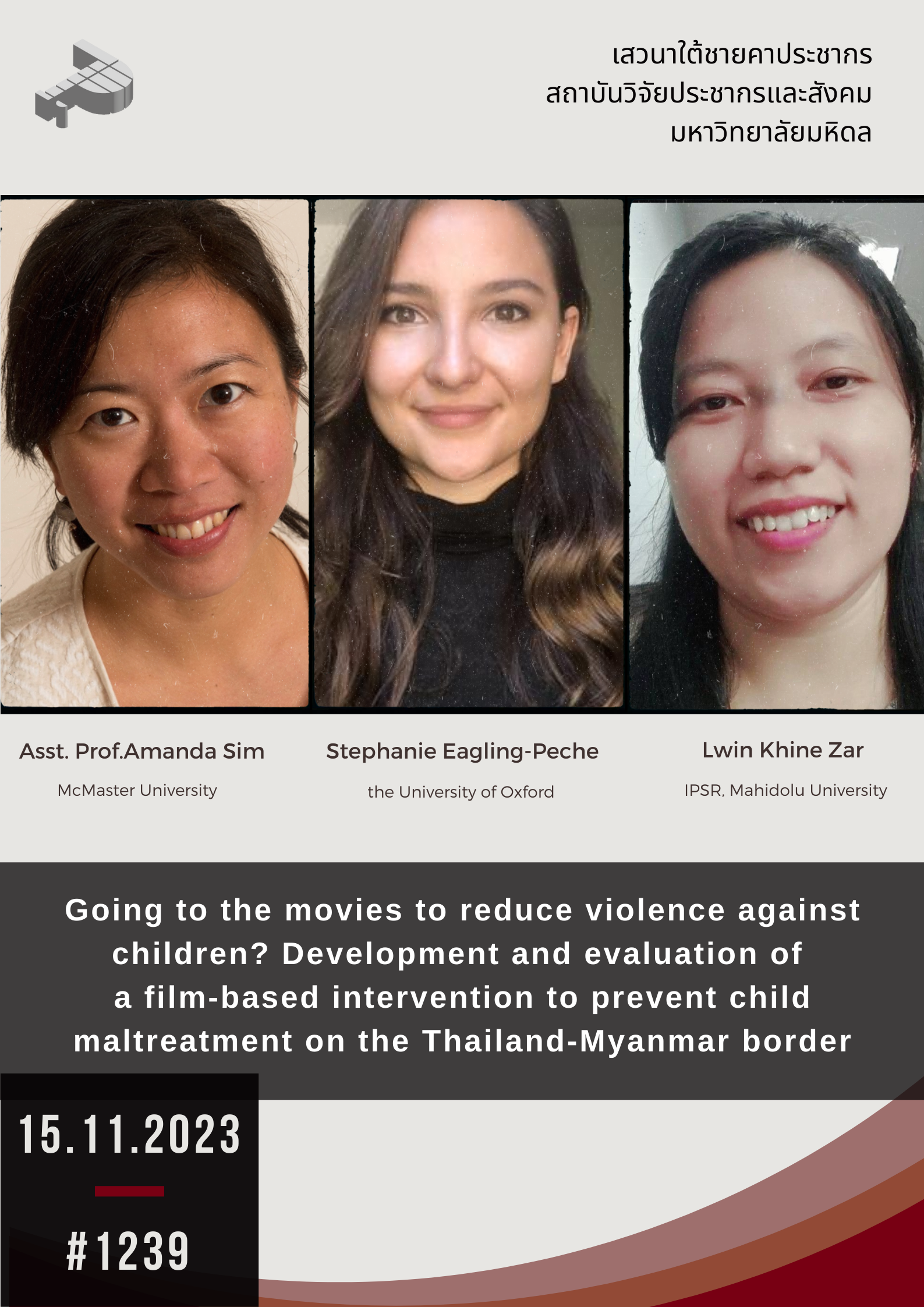 Going to the movies to reduce violence against children? Development and evaluation of a film-based intervention to prevent child maltreatment on the Thailand-Myanmar border